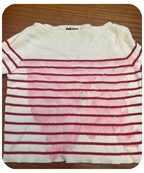 stained shirt 